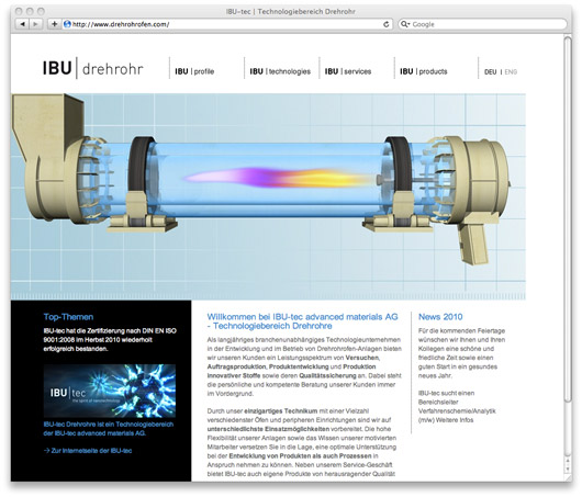 IBU-tec advanced materials AG - Corporate Website